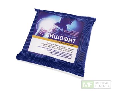 Соль для ванн Бишофит с экстр. ромашки 500г упаковка №1