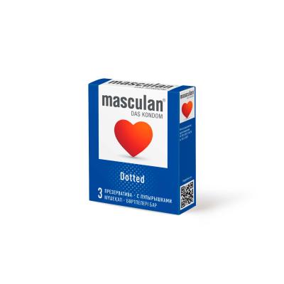 Презервативы Masculan Dotted ( с пупырышками) №3