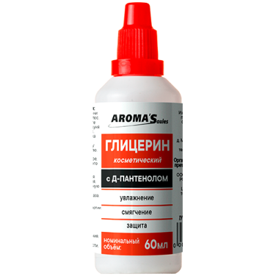 Глицерин косметический с Д-пантенолом  60мл №1