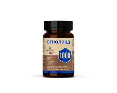 Венолэнд 1000 БАД таблетки 1 400мг упаковка №30