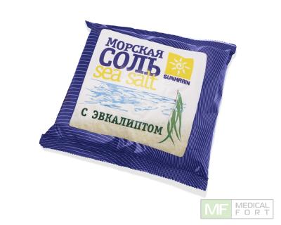 Соль косметическая морская природная с эвкалиптом 1кг №1