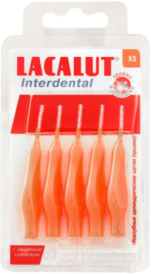 Межзубная щетка цилиндрическая lacalut interdental XS (2мм) №5