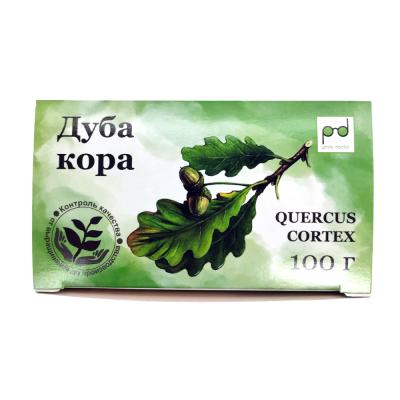 Дуба кора лек. сырье измельчен. 100г упаковка №1