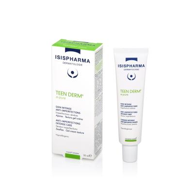 ISISPHARMA Гель-крем TEEN DERM a-pure д/интенсивного ухода за проблемной кожей с высокой степенью выраженности 30мл №1