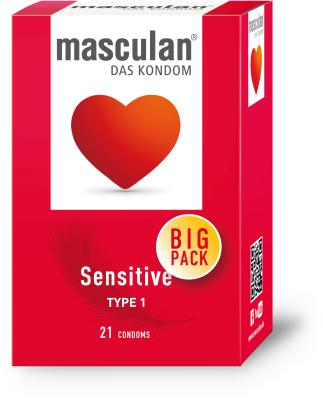 Презервативы Masculan Sensitive (нежные) №21