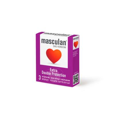 Презервативы Masculan Extra Double protection (особая двойная защита) №3