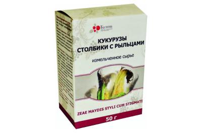Кукурузы столбики с рыльцами лек. сырье измельчен. 35г упаковка №1