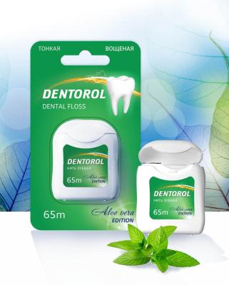 Зубная нить  Денторол (Dentorol) Алоэ Вера 65м упаковка №1