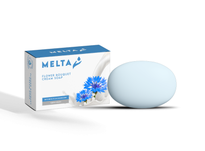 т.м.Melta Крем-мыло твердое Flower bouquet 90г №1