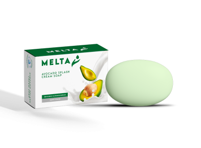 т.м.Melta Крем-мыло твердое Avocado Splash 90г №1