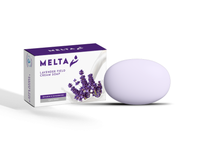 т.м.Melta Крем-мыло твердое Lavander Field 90г №1