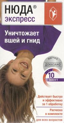 Средство против педикулеза -спрей НЮДА экспресс с расческой 50мл упаковка №1