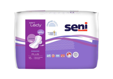Прокладки урологические  Seni Lady Plus упаковка №15