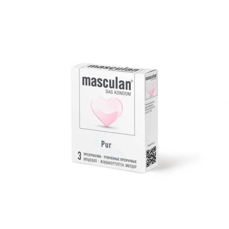 Презервативы Masculan Pur (утонченные прозрачные) №3