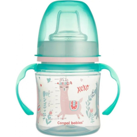 Canpol babies Поильник обучающий арт.35/207 gre с 6-ти мес. 120мл №1