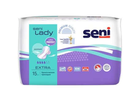 Прокладки урологические  Seni Lady Extra упаковка №15