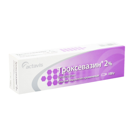 Троксевазин гель для наруж. прим. 20мг/г 100г туба №1